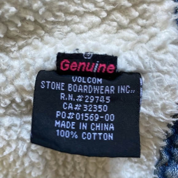 Volcom Sherpa Lined Jean Jacket - Picture 9 of 9